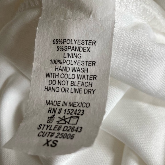 Mesh Behavior Invisible Strap Ruched Mini Dress NWOT - Picture 12 of 12